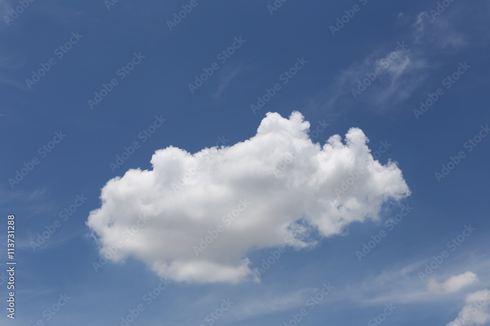 Cloud on blue sky in the daytime of Bright weather. Cloud on blue sky in the daytime of Bright weather.