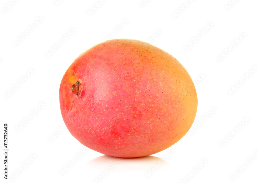 Mango fruit isolated on white background Mango fruit isolated on white background