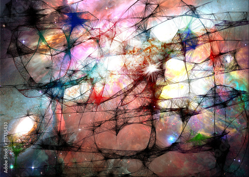 weblike abstract