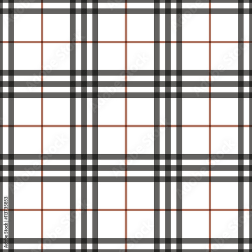Tartan seamless pattern. Checkered geometric texture plaid. Fashion traditional scottish design. Classic british template wallpaper, wrapping, fabric or textile, material, flannel. Vector Illustration