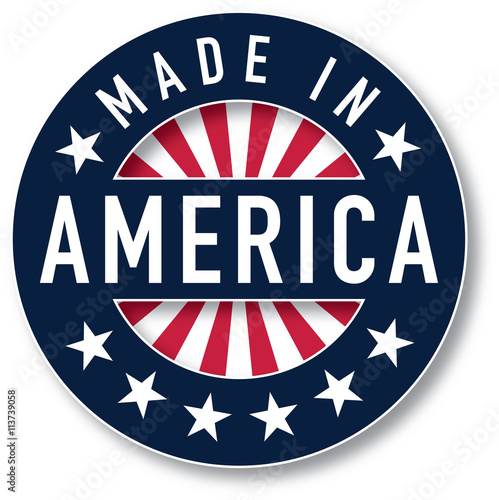 Made in AMERICA vector