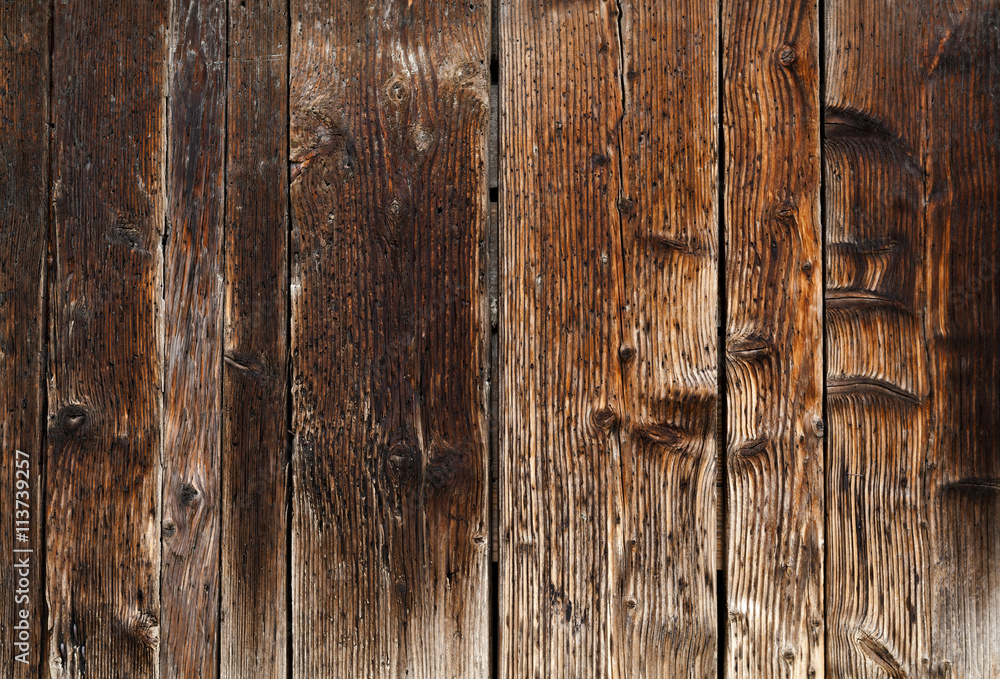 Fototapeta premium Dark Wood Texture panel