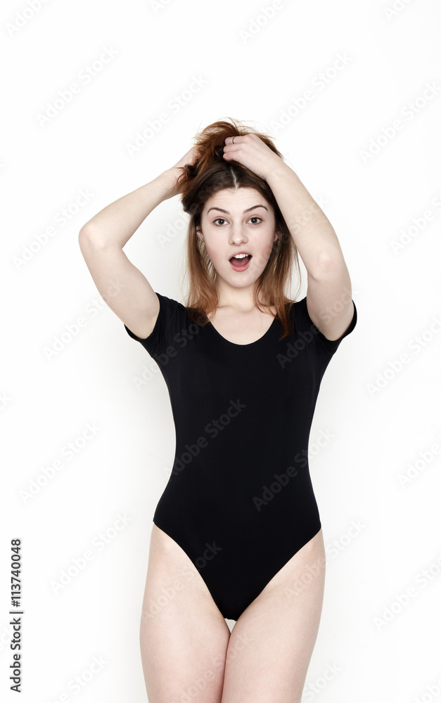 Shooting model tests. Natural beauty. Without retouching. Profes Shooting model tests. Natural beauty. Without retouching. Profes