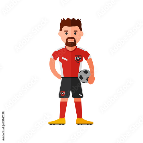 football teams flat icon