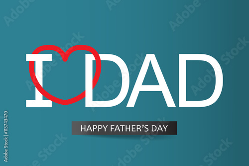 father's day background, card