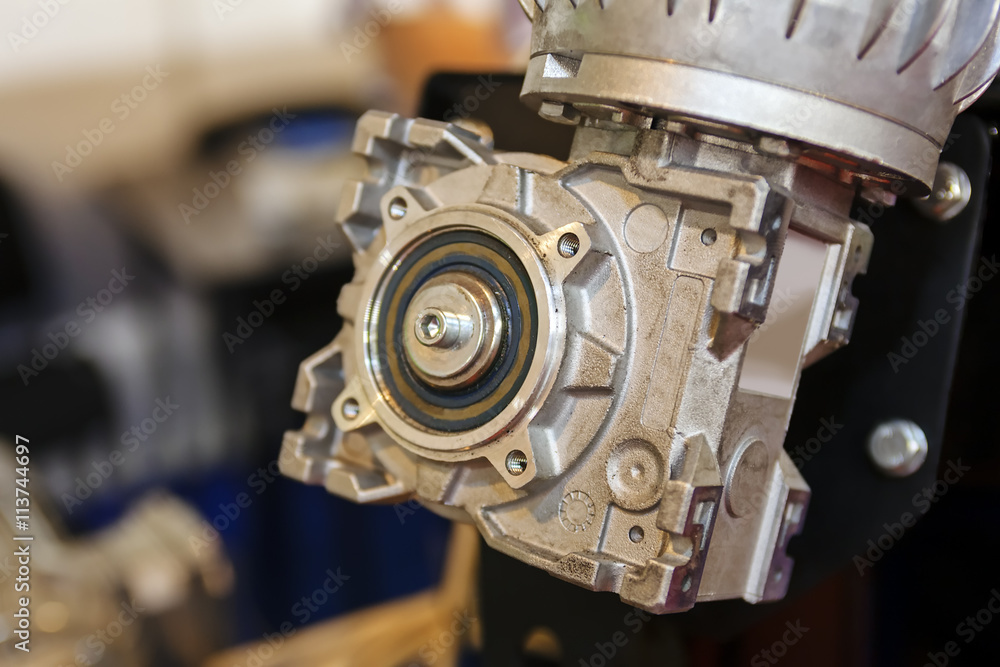 Fototapeta premium Detail of machine