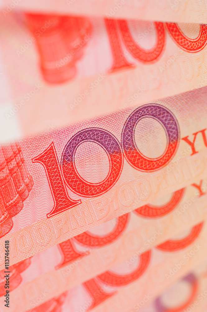 Obraz premium China's currency, the yuan