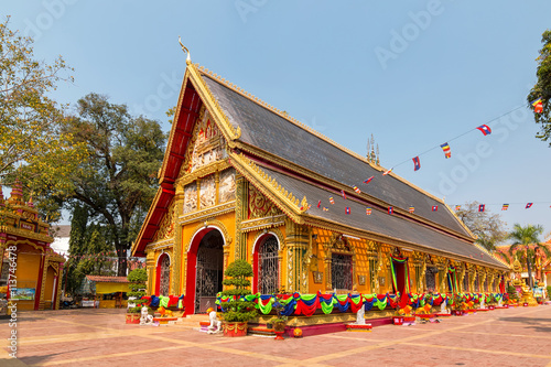 Wat Si Muang, Buddhist temple in Vientiane.
