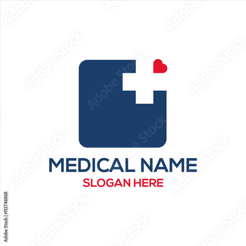 Hospital and Health Care Logo Vector