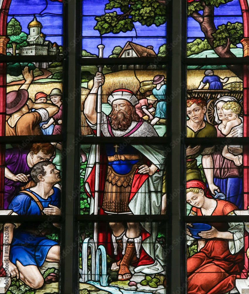 Stained Glass - Saint Gummarus