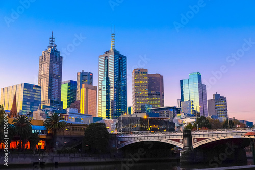 Melbourne, the capital and most populous city in the Australian state of Victoria © Pealiku