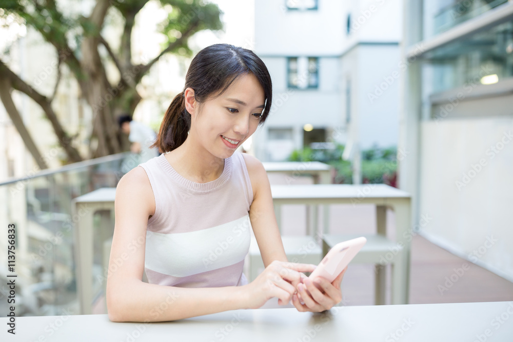 woman use of phone woman use of phone