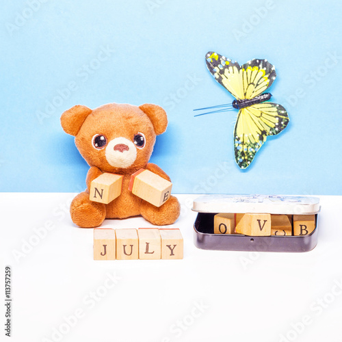 The month of July