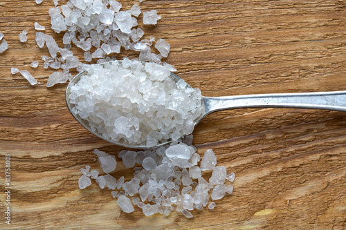 spoon and salt