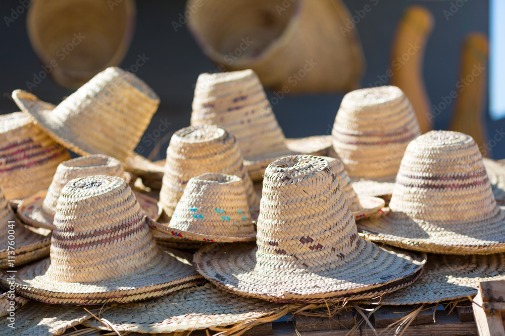Traditional berber hats