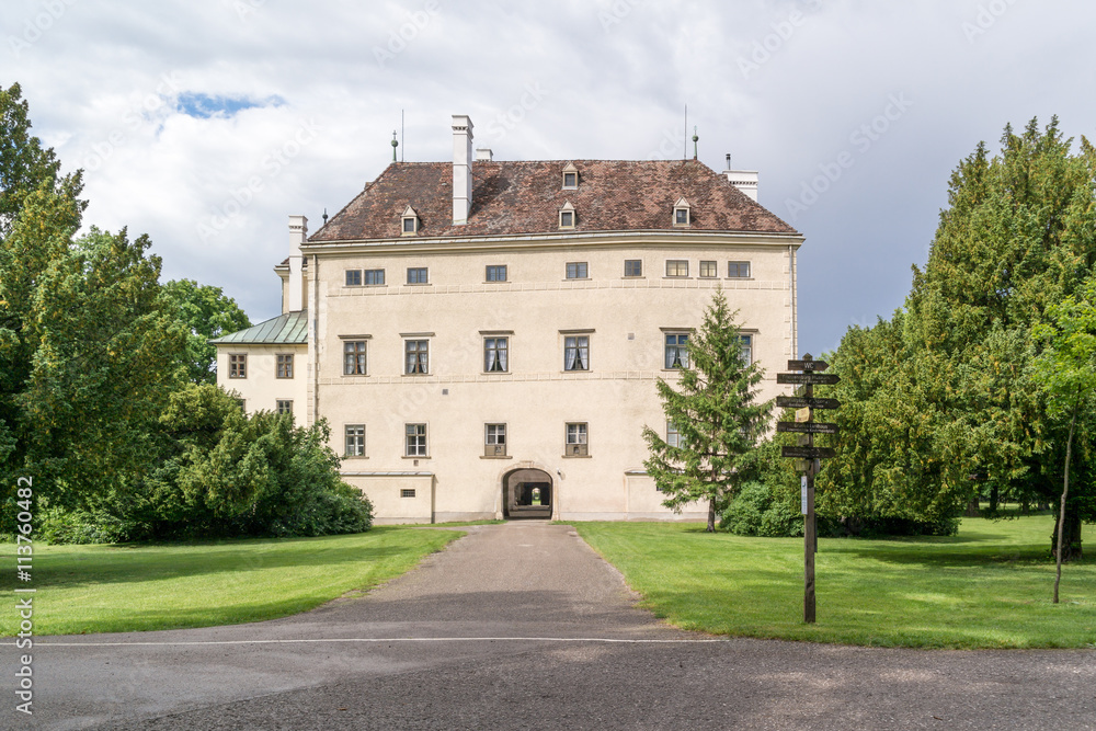 Altes Schloss or Old Castle in Laxenburg castle gardens near Vienna, Lower Austria