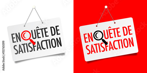 Enquête de satisfaction