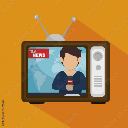 breaking news design, vector illustration eps10 graphic 