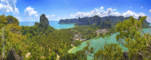 panorama shot of Tonsai beach