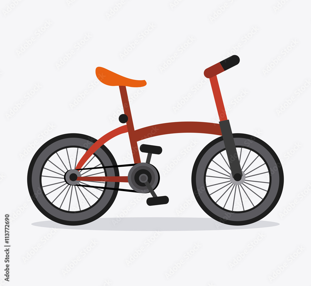 Fototapeta premium Classic Bicycle. bike icon. sport concept. vector graphic 