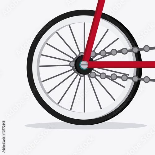 Classic Bicycle. bike icon. sport concept. vector graphic 
