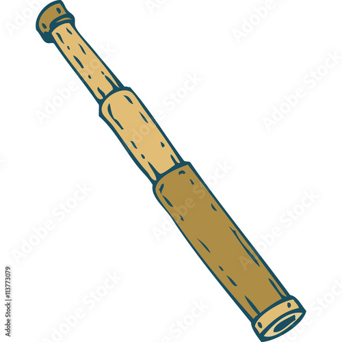 Vintage Brown Spyglass