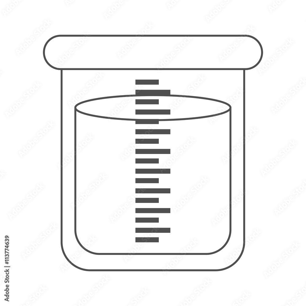 Laboratory Flask design. Science icon. vector graphic Laboratory Flask design. Science icon. vector graphic