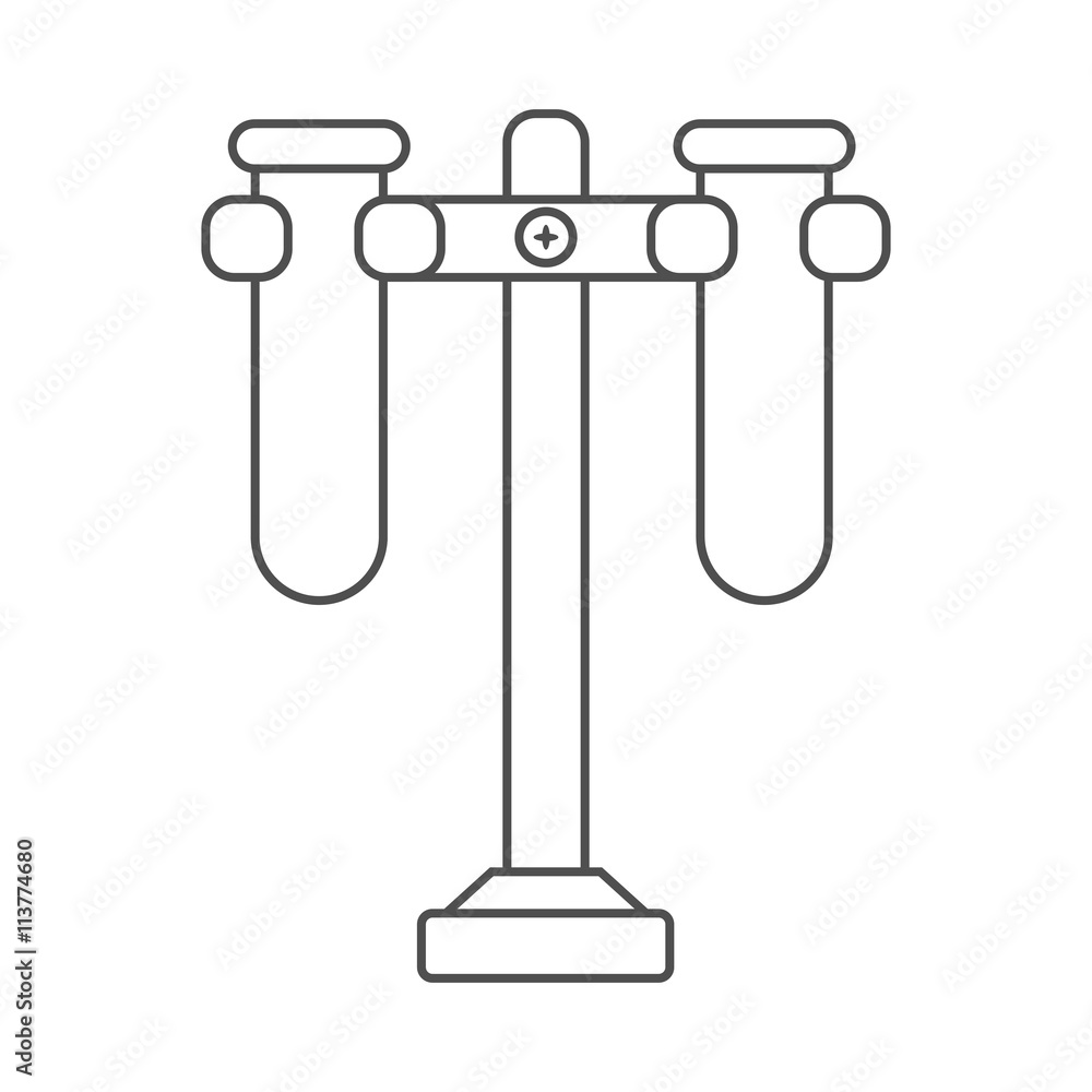 laboraty tube design. Science icon. vector graphic laboraty tube design. Science icon. vector graphic