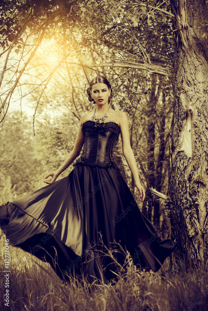 thicket of the forest