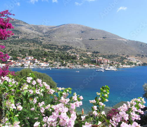 View of Agia Efimia, Cephalonia, Greece photo