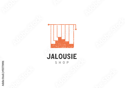 Creative development jalousie shop logo