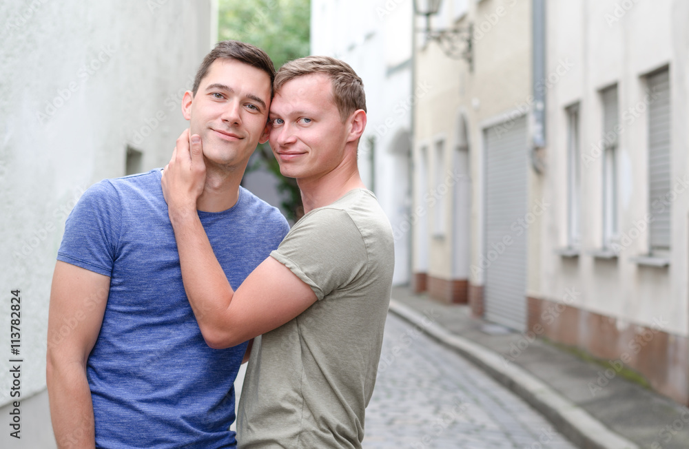 Portrait of a loving young couple Portrait of a loving young couple