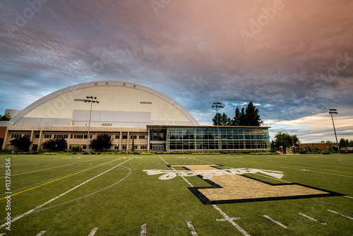 University of Idaho Kibbie Dome and practive field