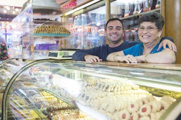 Bakery shop owners