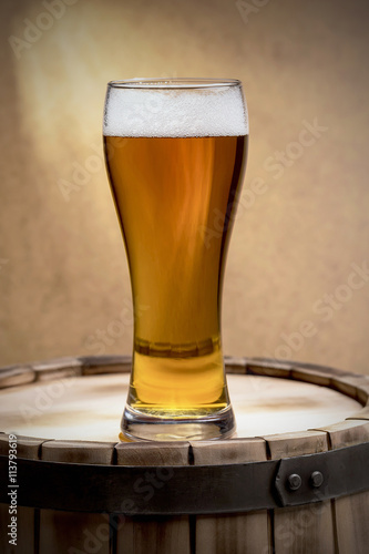 Obraz na plátně beer glass of beer