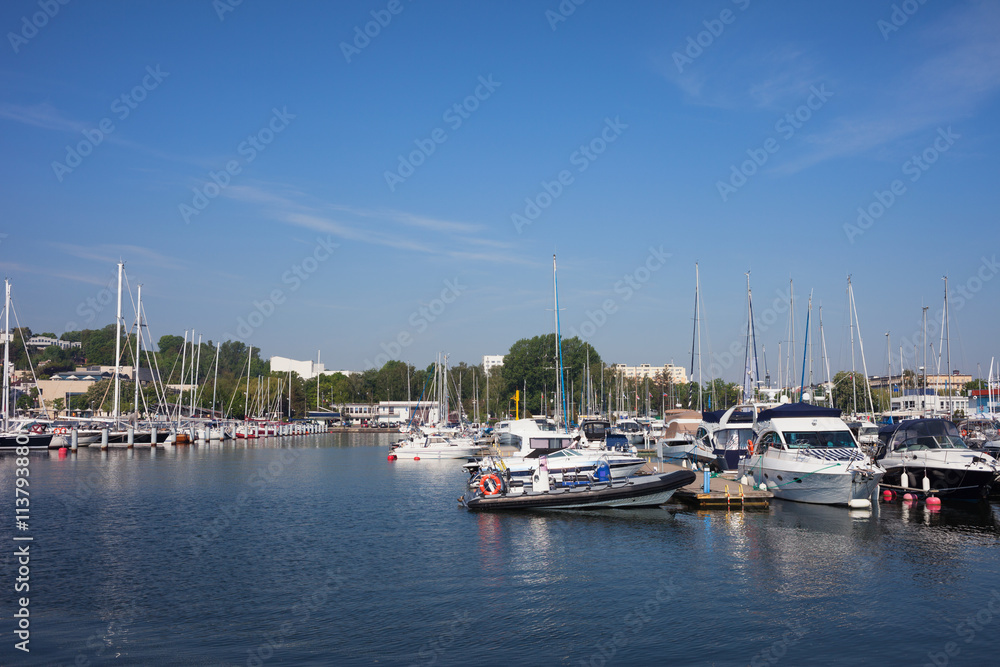 Marina in Gdynia