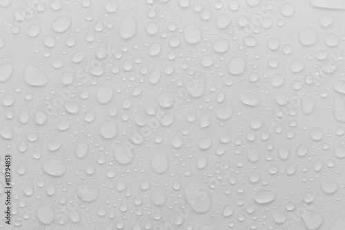 Water drops for background.