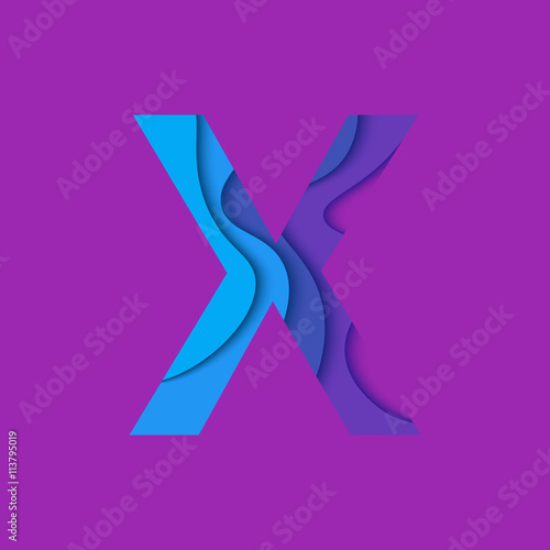 Wallpaper Mural Letter X template Torontodigital.ca