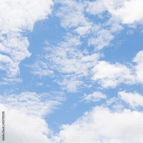 Nature background view with cloud blue sky background