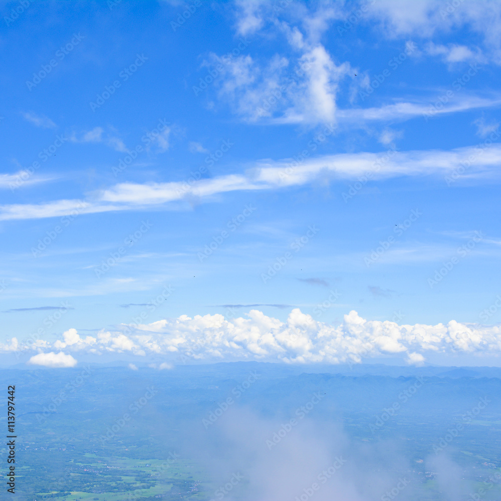 blue sky bright with white cloud background blue sky bright with white cloud background