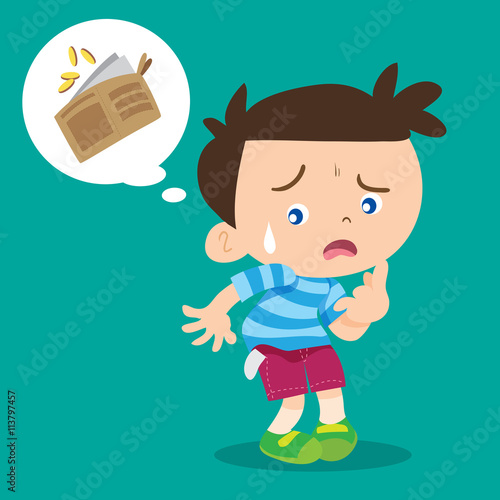 boy lose money