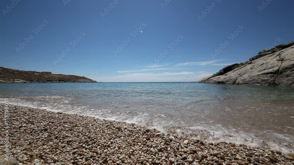 Onde del mare sulla spiaggia Onde del mare sulla spiaggia