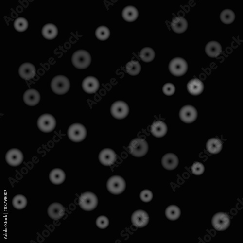 Blurred black background vector illustration with abstract paint