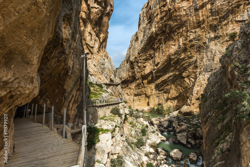 Ruta del Caminito del Rey  en M  laga