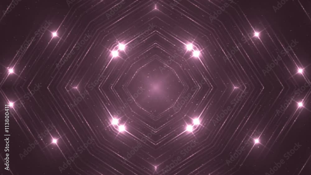 Background pink motion with fractal design. Disco spectrum lights concert spot bulb. Light Tunnel. Background pink motion with fractal design. Disco spectrum lights concert spot bulb. Light Tunnel.