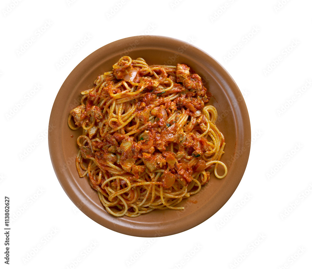  spaghetti arrabbiata pasta
