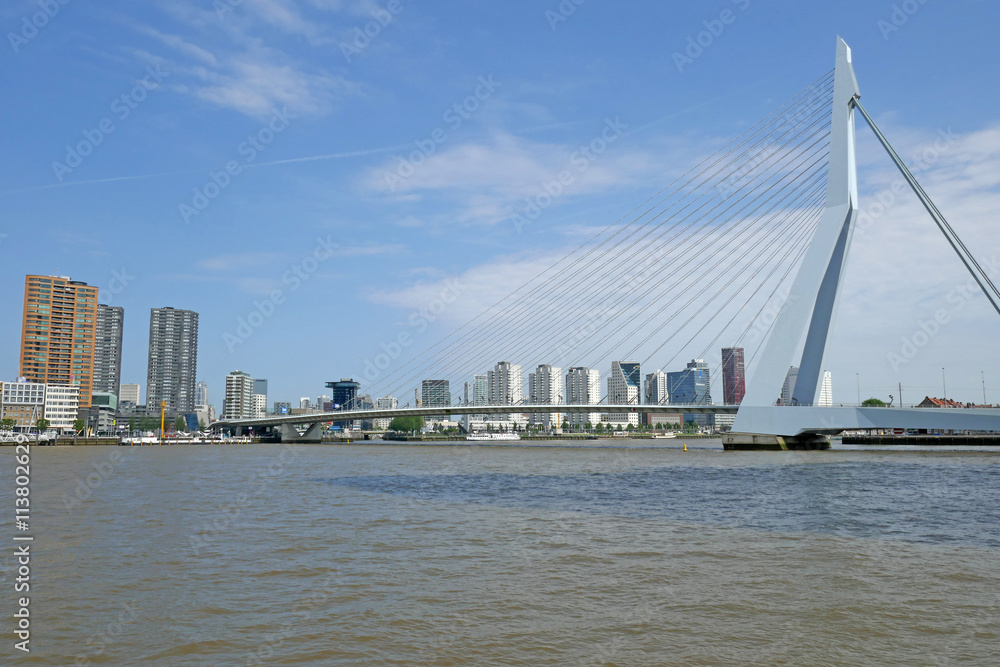 Erasmusbrücke, Rotterdam, Niederlande 