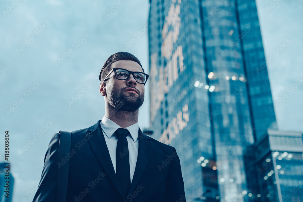 Fototapeta premium Modern businessman.