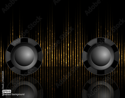 Gift voucher template. Nightclub party.