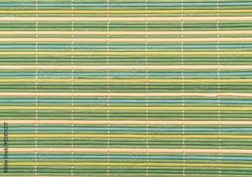 Background of the bamboo surface of mat